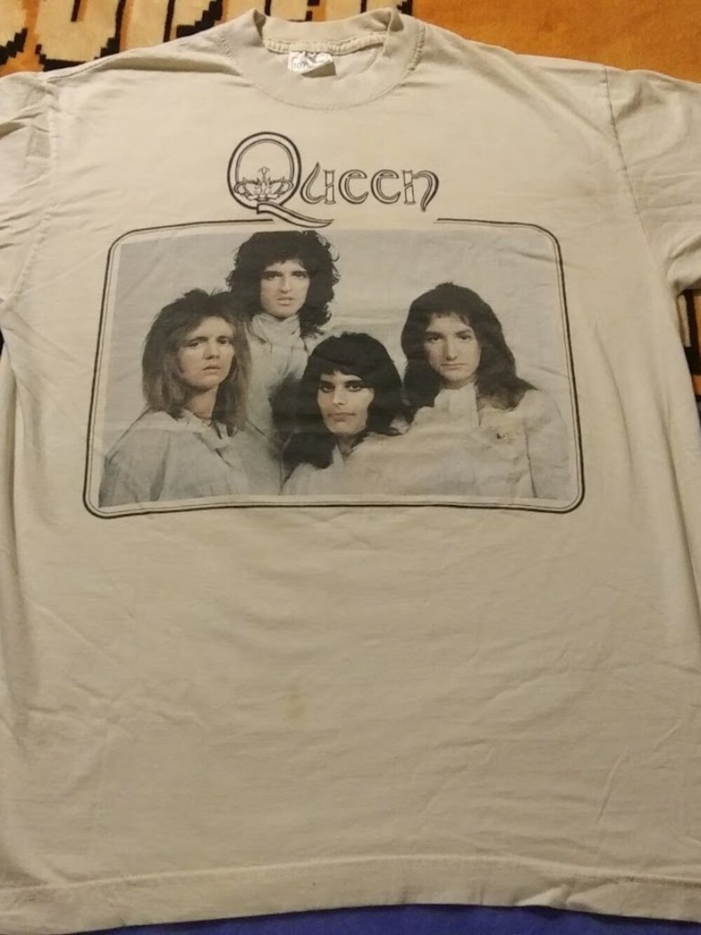 Vintage Rare Queen Band Queen II 1974 Portrait Mick Rock Large T-shirt